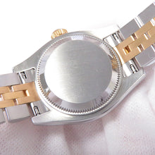 将图像加载到图库查看器中，ROLEX Datejust 26 W26mm Stainless Steel K18YG Pink opal Dial179173G
