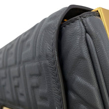 Load image into Gallery viewer, FENDI Baguette Chain Midi Shoulder Bag Dark Gray8BR793AH9CF1IV7 Leather
