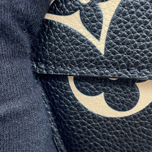 Load image into Gallery viewer, LOUIS VUITTON Portefeuille Sarah Noir/BeigeM80496 Bicolor Monogram Empreinte Leather
