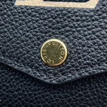 Load image into Gallery viewer, LOUIS VUITTON Portefeuille Sarah Noir/BeigeM80496 Bicolor Monogram Empreinte Leather
