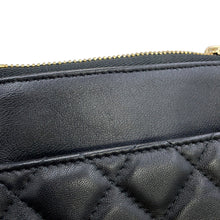 Load image into Gallery viewer, CHANEL Matelasse ChainShoulder phone case Black Lambskin

