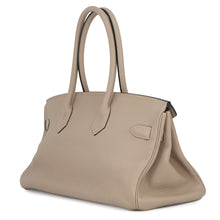将图像加载到图库查看器中，HERMES ShoulderBirkin Gris Tourterelle Taurillon Clemence Size 42
