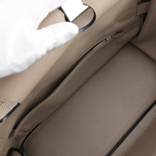 将图像加载到图库查看器中，HERMES ShoulderBirkin Gris Tourterelle Taurillon Clemence Size 42
