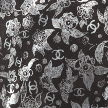 Load image into Gallery viewer, CHANEL CC Logo Velvet Skirt Size 36 BlackP78020-V69975-94305 82% Viscose, 18% Silk
