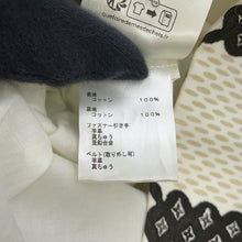 Load image into Gallery viewer, LOUIS VUITTON Damier detail dress Size 34 White/Black/Beige1ABQWM Cotton100% Leather
