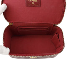 将图像加载到图库查看器中，CHANEL Matelasse 2-way Shoulder Vanity RedAP2199 Lambskin
