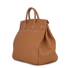 Load image into Gallery viewer, HERMES HAUT A COURROIES Gold Togo Leather Size 40
