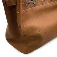 Load image into Gallery viewer, HERMES HAUT A COURROIES Gold Togo Leather Size 40
