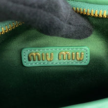 将图像加载到图库查看器中，MIUMIU Wonder Matelassé 2WAY Hobo Bag Salvia Green5BC125_N88_F0092_V_OOY Nappa Leather
