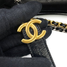 将图像加载到图库查看器中，CHANEL Gabriel de CHANEL ChainShoulder Bag BlackA91810-Y61477-94305 Aged Calf Leather Size Small
