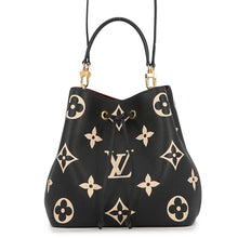 Load image into Gallery viewer, LOUIS VUITTON Neonoe Noir/BeigeM45497 Bicolor Monogram Empreinte Leather Size MM
