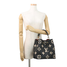 Load image into Gallery viewer, LOUIS VUITTON Neonoe Noir/BeigeM45497 Bicolor Monogram Empreinte Leather Size MM
