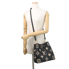 Load image into Gallery viewer, LOUIS VUITTON Neonoe Noir/BeigeM45497 Bicolor Monogram Empreinte Leather Size MM
