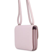 Load image into Gallery viewer, HERMES Constance3 Miroir mauve pail Chevre Myzore Goatskin Size Mini
