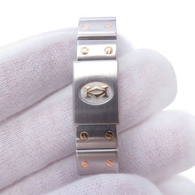 Load image into Gallery viewer, CARTIER Santos Garbe SM H35.5mm x W23.5mm Stainless Steel K18YG Ivory DialW20012C4
