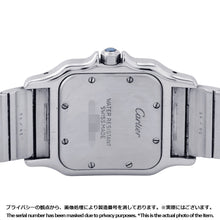 Load image into Gallery viewer, CARTIER Santos Galve LM H41mm×W29mm Stainless Steel Ivory DialW20018D6
