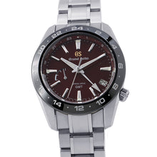 Load image into Gallery viewer, SEIKO Grand Seiko Caliber 9R 20th Anniversary Limited Edition - Limited to 1300 pieces worldwide W40.5mm Stainless Steel Dark Red DialSBGE305
