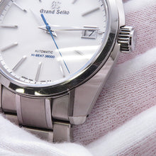 将图像加载到图库查看器中，SEIKO Grand Seiko Heritage Collection Hi-Beat 36000 W40mm TI White DialSBGH243
