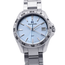 Load image into Gallery viewer, SEIKO Grand Seiko 9F Quartz GMT, Sogo Chiba Store Limited Edition, Limited to 55 Pieces W39mm Stainless Steel Ice blue DialSBGN015
