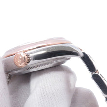 将图像加载到图库查看器中，ROLEX Datejust W36mm Stainless Steel K18PG Pink Dial116201
