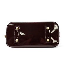 将图像加载到图库查看器中，LOUIS VUITTON Alma AmaranteM91678 Monogram Vernis Leather Size BB
