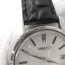 Load image into Gallery viewer, SEIKO King Seiko Hi-Beat W36mm Stainless Steel Leather Silver Dial4502-7001
