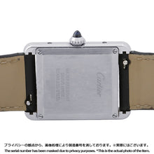 Load image into Gallery viewer, CARTIER tank mast LM H33.7mmxW25.5mm Stainless Steel Leather Silver DialWSTA0041
