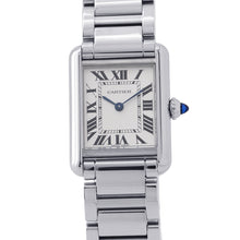 Load image into Gallery viewer, CARTIER tank mast SM H29.5mm×W22mm Stainless Steel Silver DialWSTA0051
