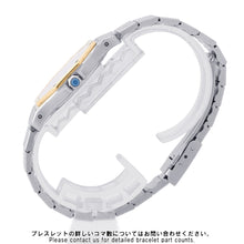 Load image into Gallery viewer, CARTIER Santos Octagon LM W30mm Stainless Steel K18YG Ivory DialW2001583/187902
