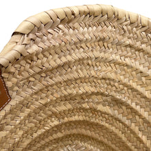Load image into Gallery viewer, LOEWE Basket bag Natural/Tan327.02.S81 Leather Raffia Size Large
