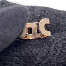 Load image into Gallery viewer, HERMES Pop Ash Ear Cuff Etoupe Gold Plated Lacquer

