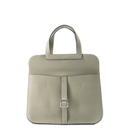 HERMES Halzan Sage Taurillon Clemence Size 25
