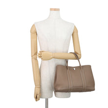 将图像加载到图库查看器中，HERMES Garden Party Etoupe Negonda Leather Size TPM
