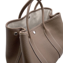 将图像加载到图库查看器中，HERMES Garden Party Etoupe Negonda Leather Size TPM
