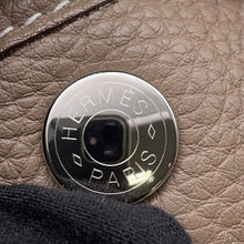 将图像加载到图库查看器中，HERMES Garden Party Etoupe Negonda Leather Size TPM
