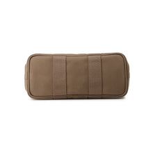 将图像加载到图库查看器中，HERMES Valparaiso Etoupe Toile Chevrons Leather Size PM
