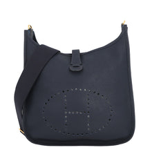 Load image into Gallery viewer, HERMES Evelyne Blue Nuit Taurillon Clemence Size GM
