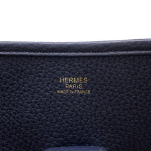 Load image into Gallery viewer, HERMES Evelyne Blue Nuit Taurillon Clemence Size GM
