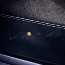 Load image into Gallery viewer, HERMES Ring Shoulder Bag Navy Box Calf Leather
