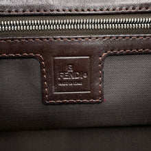 将图像加载到图库查看器中，FENDI Zucca Handbag Khaki/Brown26693 Canvas Leather
