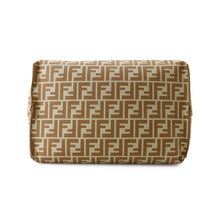 Load image into Gallery viewer, FENDI Pecan Roll Reversible Tote Brown/Beige8BH425 Canvas Leather Size Large
