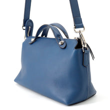 将图像加载到图库查看器中，FENDI By the Way Handbag Blue8BL124 Leather Size Medium
