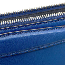 将图像加载到图库查看器中，FENDI By the Way Handbag Blue8BL124 Leather Size Medium
