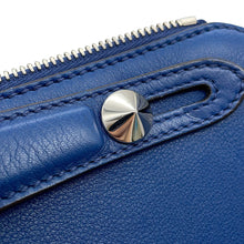 将图像加载到图库查看器中，FENDI By the Way Handbag Blue8BL124 Leather Size Medium
