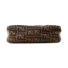 将图像加载到图库查看器中，FENDI Zucca Shoulder Bag Khaki26728 Canvas Leather
