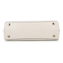 Load image into Gallery viewer, JIMMY CHOO Bonbon 2-way Tote Bag White Leather Size Small
