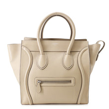 Load image into Gallery viewer, CELINE Luggage shopper Beige Leather Size Mini
