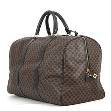 Load image into Gallery viewer, CELINE Macadam Travel Bag Brown/Black PVC Leather
