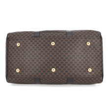 Load image into Gallery viewer, CELINE Macadam Travel Bag Brown/Black PVC Leather
