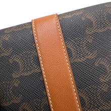 Load image into Gallery viewer, CELINE Triomphe Shoulder Phone Case Tan10H742DCH.04LU PVC Leather
